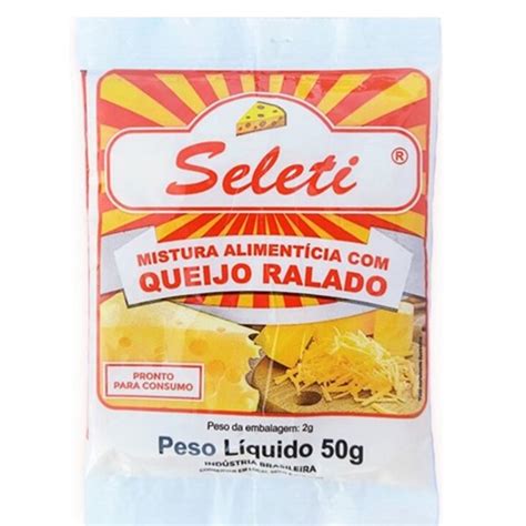 Queijo Ralado Seleti Mistura Alimenticia 50g