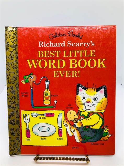 1997 Richard Scarrys Best Little Word Book Ever Etsy