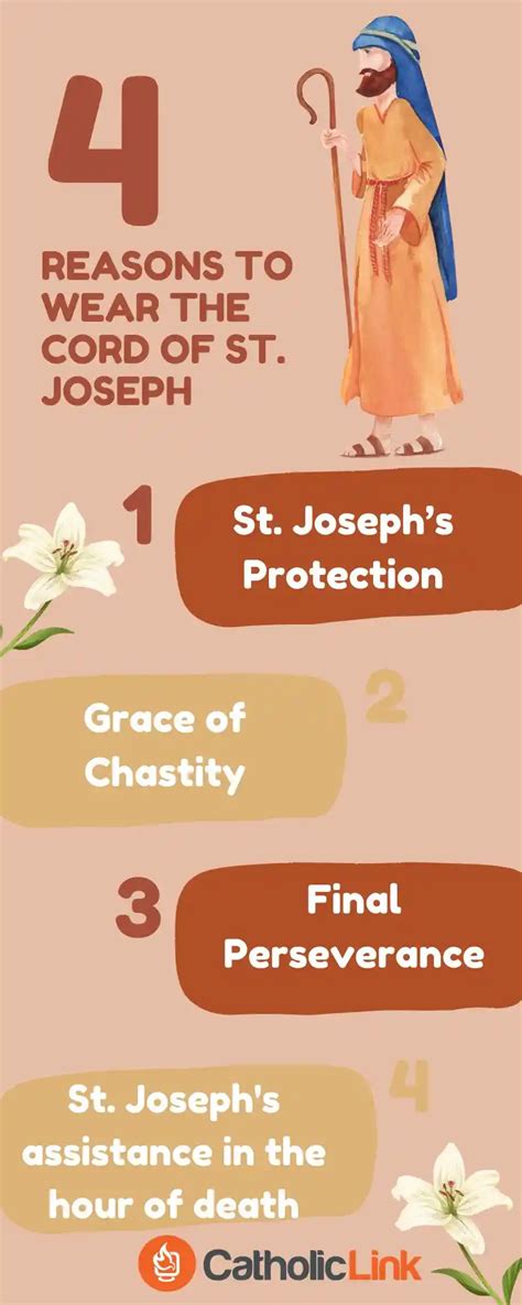 4 Reasons To Wear The Cord Of St Joseph Catholic Link