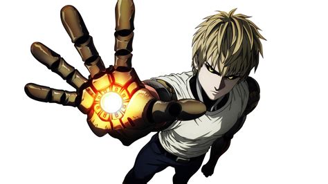 Genos In Action One Punch Man HD Wallpaper By Oioiji