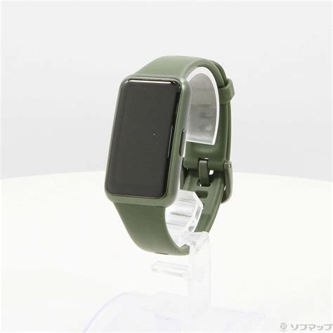 【中古】huawei Band 7 グラファイトブラック ウィルダネスグリーン [2133046419944] リコレ！ ソフマップの中古