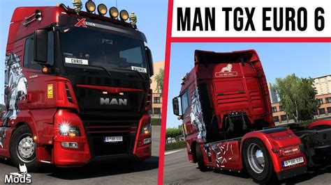 Ets Mods Lkw Tuning Man Tgx Euro By Madster V Basteln