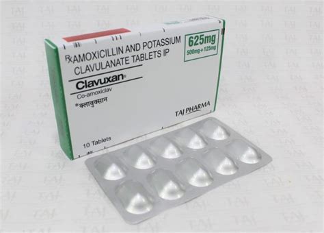 Amoxicillin And Potassium Clavulanate Tablets IP 500mg 125mg