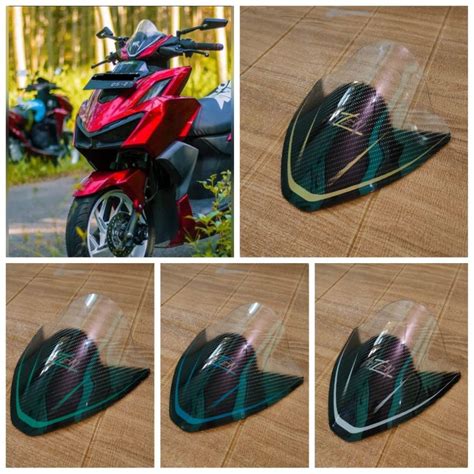 Jual Visor Winsild New Vario Cbs Carbon Free Double Tape Shopee