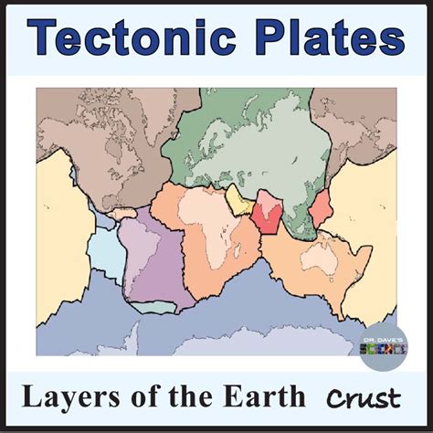 Tectonic Plate Map Worksheet