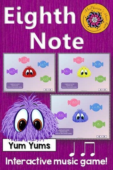 Eighth Notes And Quarter Notes Interactive Rhythm Game Assessment Yum