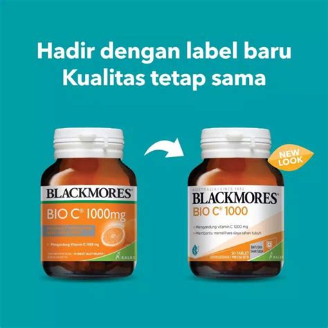 Blackmores Bio C Vitamin C 1000mg With 100mg Bioflavonoids One A Day