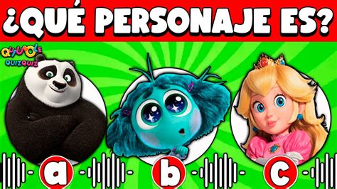 Podr S Adivina El Personaje Por Su Voz Quiubole Quiz Youtube