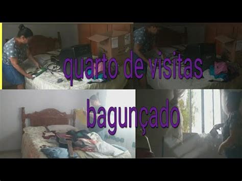 ORGANIZAÇÃO NO QUARTO DE VIZITAS muita bagunça leilacarvalho2044 YouTube