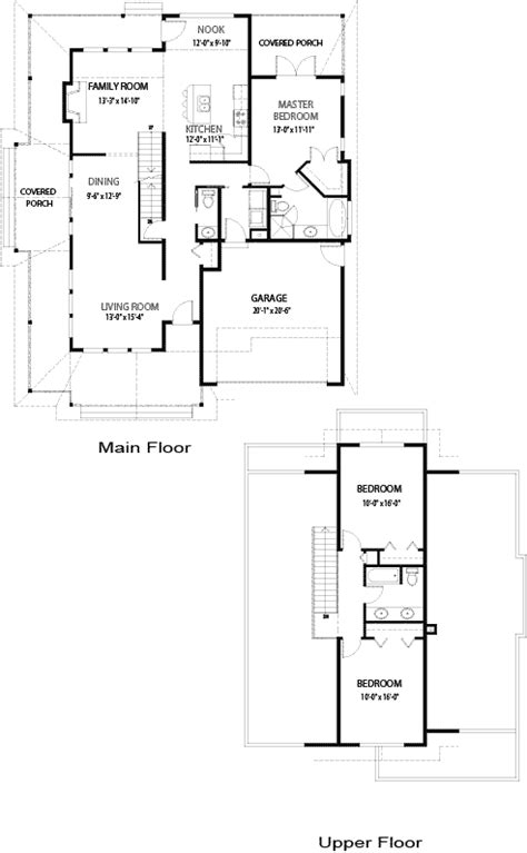 Osprey 1 Post Beam Retreats Cottages Post Beam Homes Cedar Homes Plans