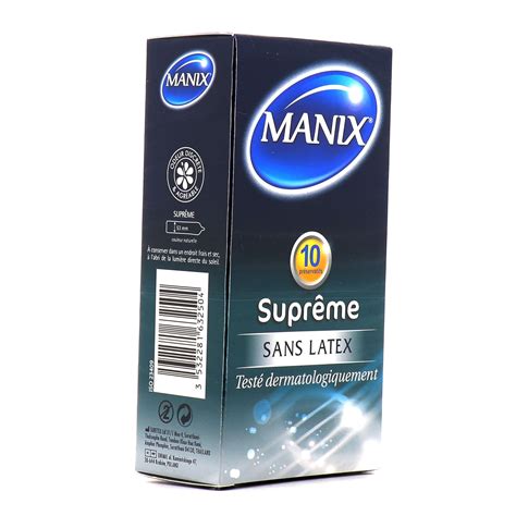 Préservatifs sans Latex Manix Suprême