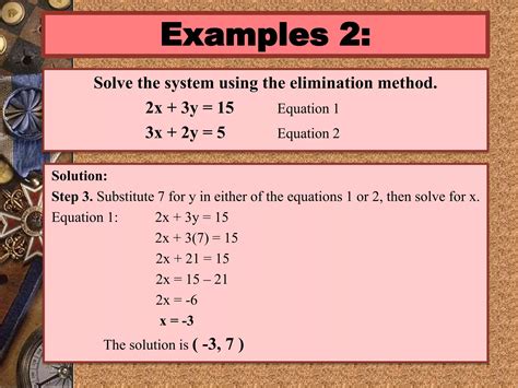 elimination | PPT