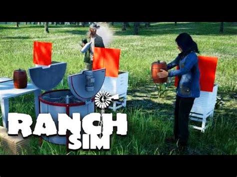 WIR FANGEN BIENEN Und Machen HONIG Ranch Simulator Deutsch YouTube