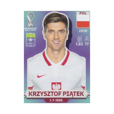 Krzysztof Piatek Qatar 2022 fifa world cup sticker - dec.neu.edu.vn