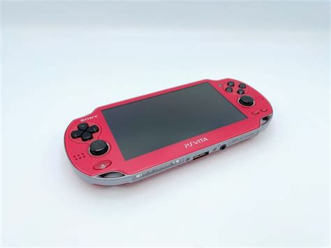 【やや傷や汚れあり】playstationvita 3gwi Fiモデル コズミック・レッド 限定版 Pch 1100 Ab03