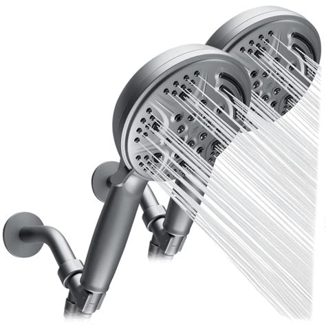 Morningsave 2 Pack Sparkpod 9 Function Handheld Shower Heads