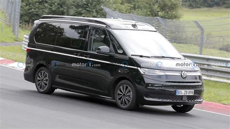 VW Multivan T7 California Camper Spied In Production Form At The