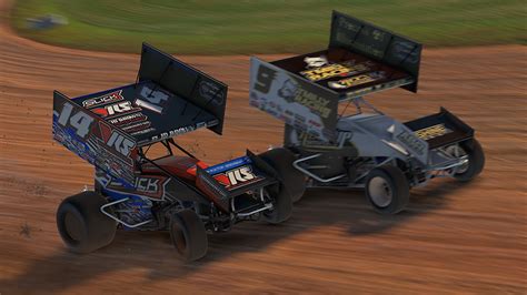 Tyler Schell Claims Iracing World Of Outlaws Carquest Sprint