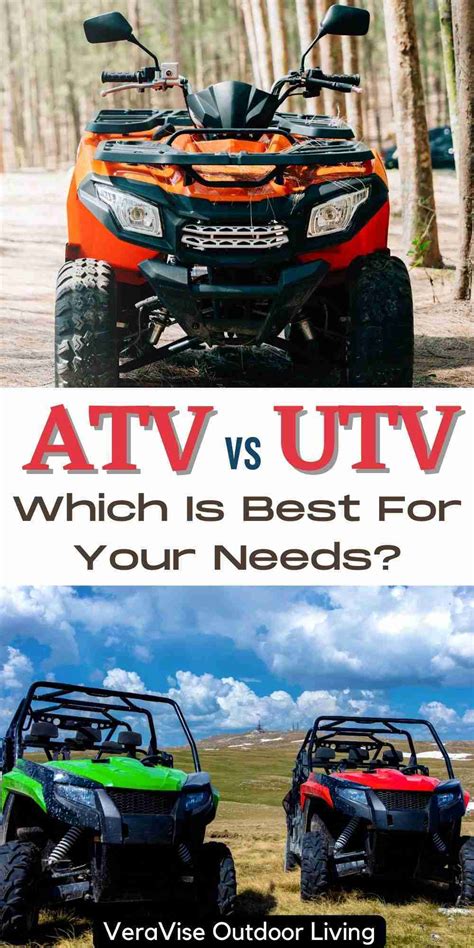 ATV or UTV? Which is the Best For Your Needs?