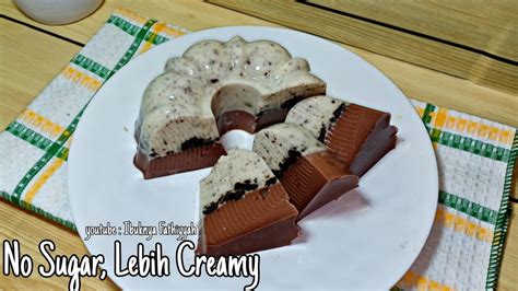 Resep Puding Coklat Oreo Tanpa Gula Ternyata Lebih Enak Dan Creamy