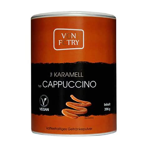 VGN FCTRY Instant Cappuccino Karamell Kokku Dein Veganer Onlineshop