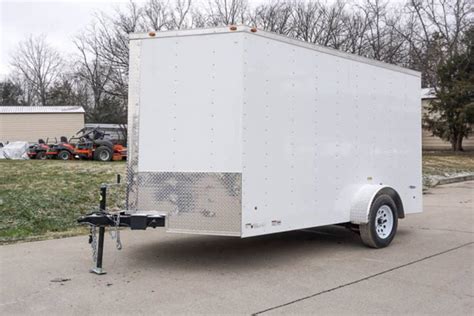 7x12 Enclosed Trailer Economy Series Make My Trailer