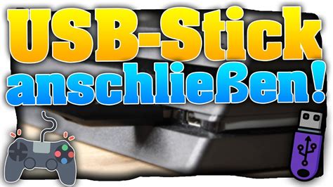 PS4 USB Stick anschließen Deutsch Videos Musik und Fotos abspielen