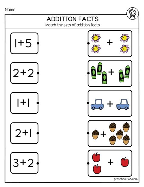 Match The Addition Facts