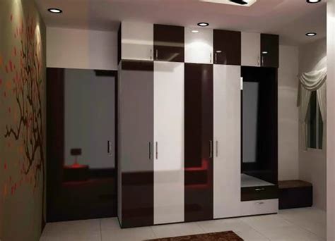 Wooden 3 Door Sliding Wardrobe With Mirror At Rs 1300 Sq Ft In Dhanbad