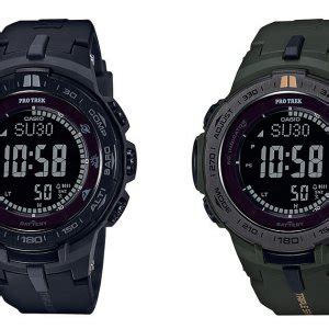 Casio Pro Trek Prg Tough Solar With Stainless Steel Bezel