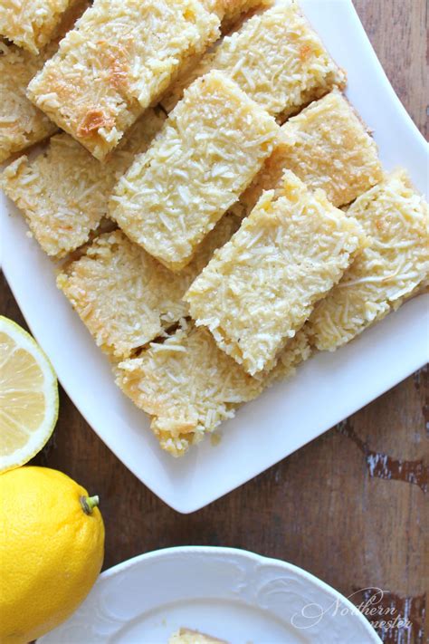 Lemon Coconut Bars Thm S Northern Nester