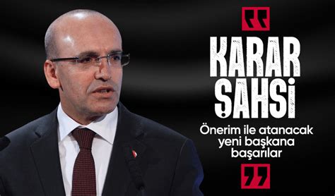 Son Dakika Mehmet Şimşek ten Hafize Gaye Erkan ın istifası sonrası ilk