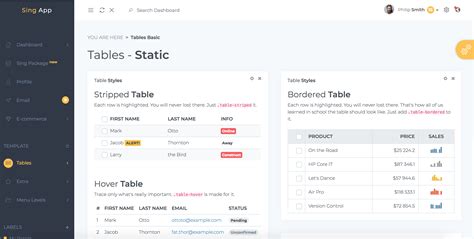 GitHub Flatlogic Sing App Vue Dashboard Vue Js Admin Dashboard