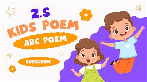 A To Z Kids Poem Fun Alphabet Rhymes For Children Learn Abcs With