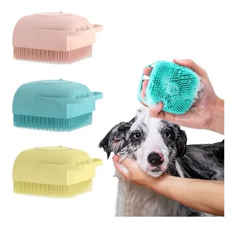 Cepillo De Ba O Con Dispensador De Shampoo Para Perro Mercadolibre