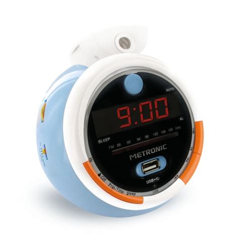 Radio Reloj Despertador Proyector Le Petit Prince Metronic Con