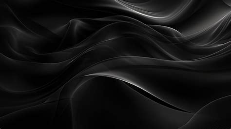 premium ai image black transparent fabric abstract background ai