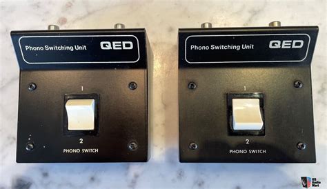 Qed Phono Switching Unit Photo 4223229 Us Audio Mart