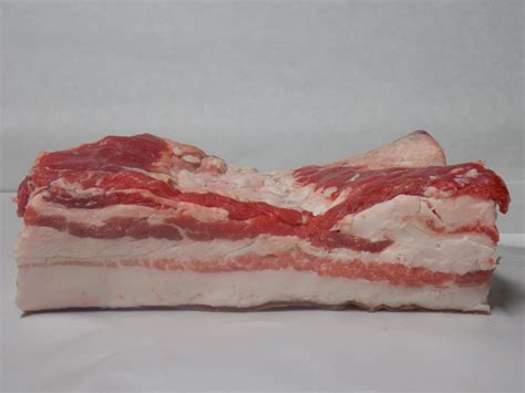 Pancetta Fresca Di “carne Di Suino Di Razza Cinta Senese” Societa Agricola Fierli S S