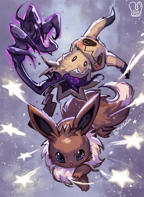 Eevee Mimikyu By Sa Dui On Deviantart