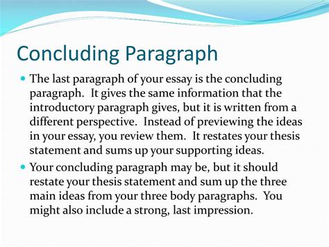 Ppt Three Parts Of An Essay Introduction Body Conclusion