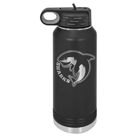 Polar Camel 32 Oz Water Bottle Black Trophy Depot