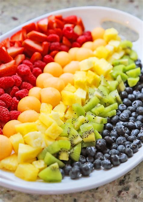 Rainbow Fruit Salad – The Comfort of Cooking