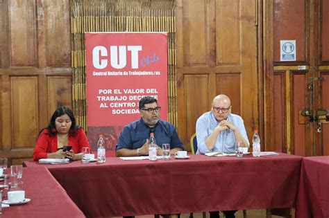 CUT Emplaza Al Gobierno A Volver Al Contenido Inicial Del Programa