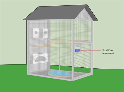 Outdoor Parrot Aviary Plans Bird Cages