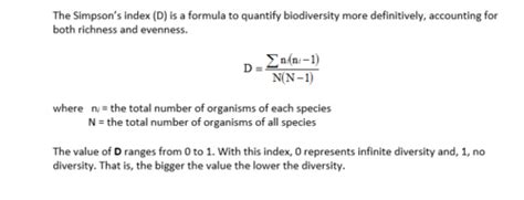 Biodiversity Equation Flashcards Quizlet