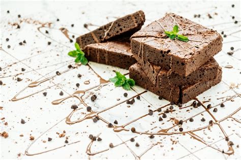 Brownies De Chocolate Foto Gratis