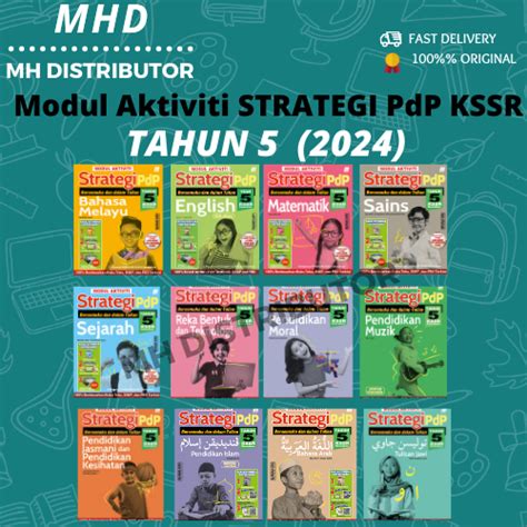 Mhd Buku Kerja Strategi Pdp Kssr Semakan Tahun Sasbadi Lazada