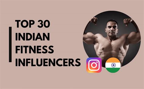 30 Top fitness influencers in India - Click Analytic