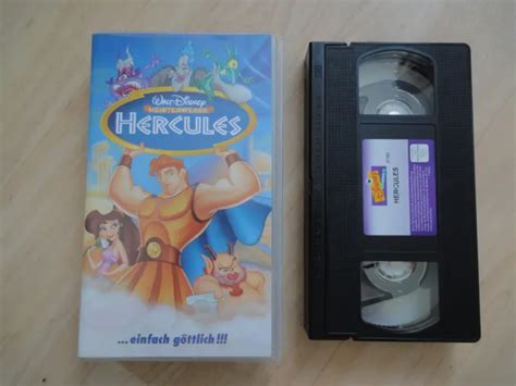 HERCULES VHS KASSETTE Walt Disney Meisterwerke Original 07083 EUR 1 00